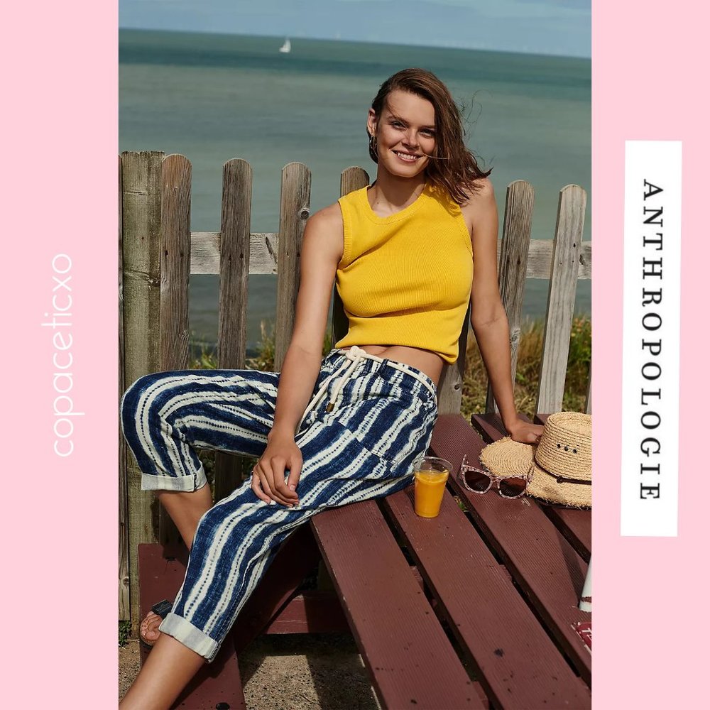 NWT Anthropologie Victoire Tie-Dye Cargo Pants